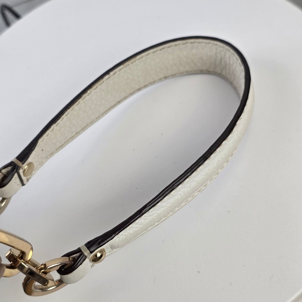 COACH Madison Op Art Pearl Signature Tan Khaki Canvas Hobo Shoulder Bag Purse - Picture 15 of 16